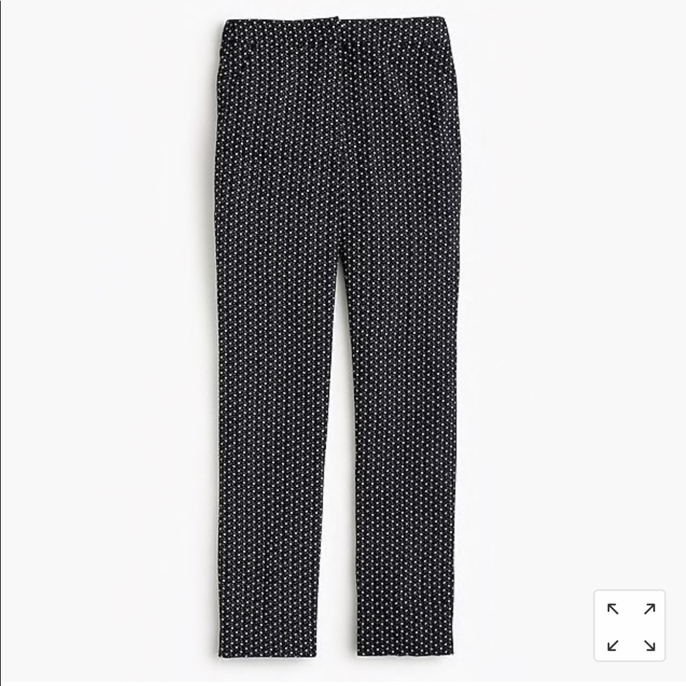 NWT J. Crew Easy pant in foulard print Size 4